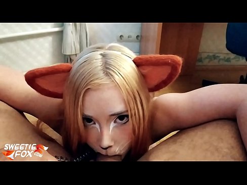 ❤️ Kitsune menelan batang dan air mani di dalam mulutnya ❤️ Video dubur pada ms.kenhdammy.top ❌❤